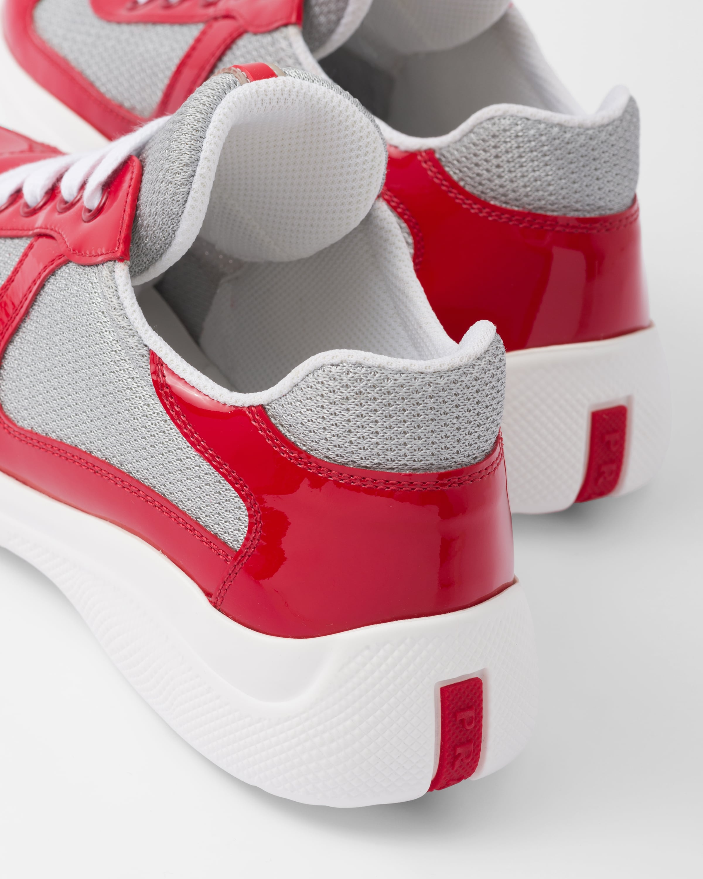 Prada＊Prada America's Cup biker fabric スニーカー＊送料込 Prada Prada America's Cup biker fabric sneakers | REVERSIBLE