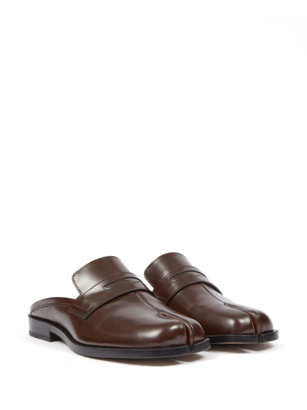 Tabi City leather mules - 2