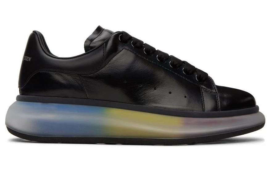 Alexander McQueen Larry Leather Sneakers 'Black Multi' 711153WICN11049 - 2