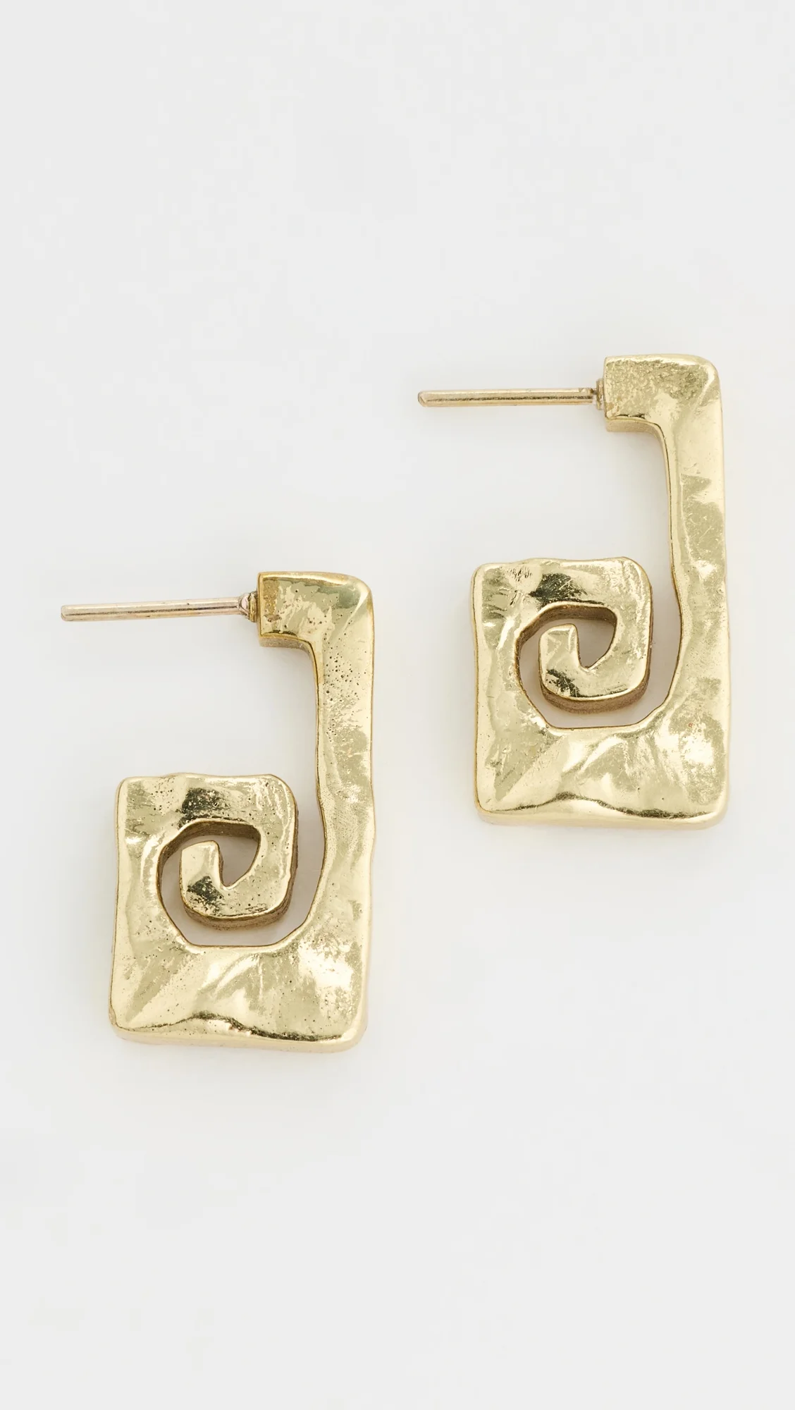 Le Jardin Long Spiral Earrings - 1