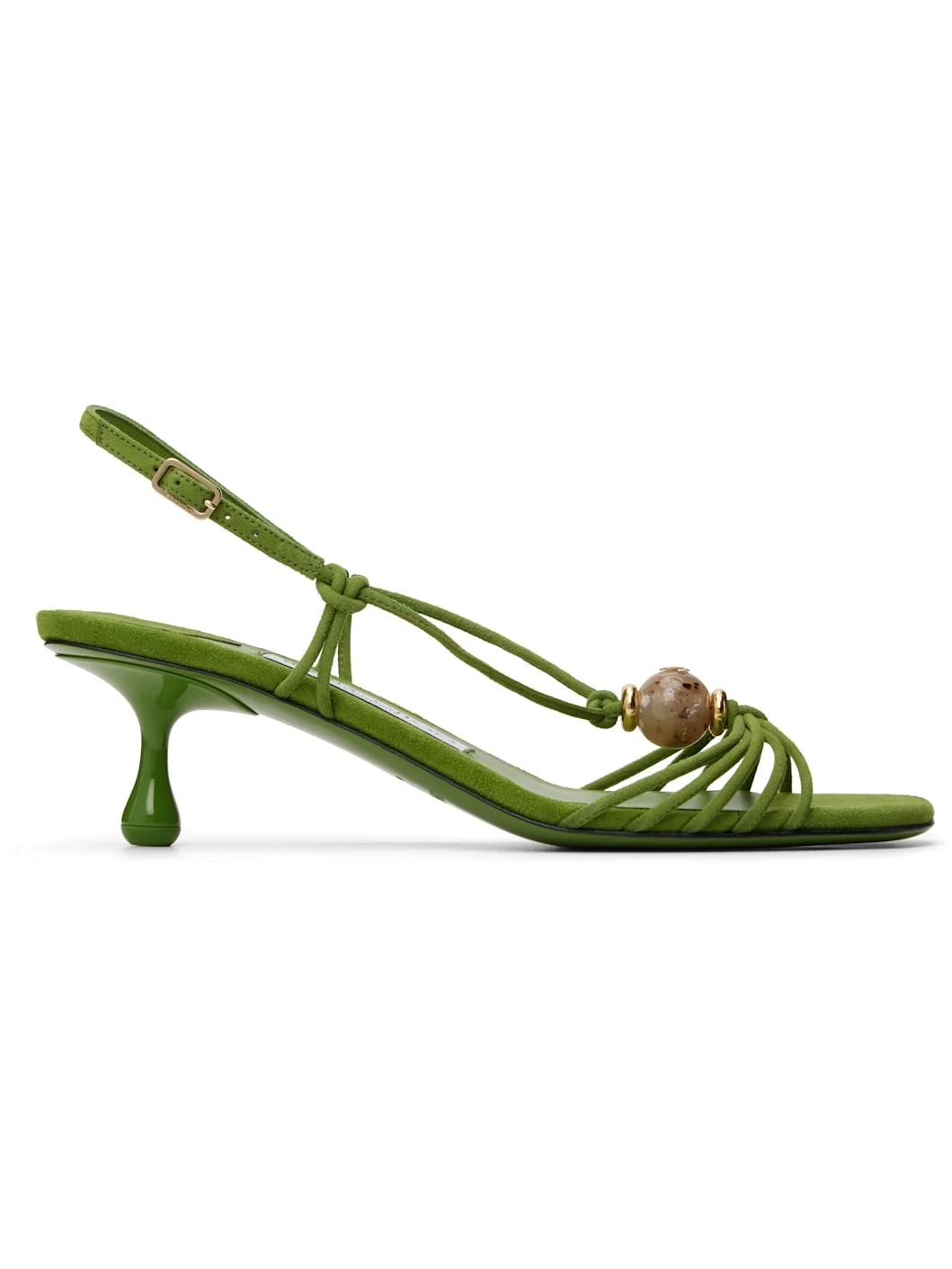 Green Lova 50 Heeled Sandals - 1