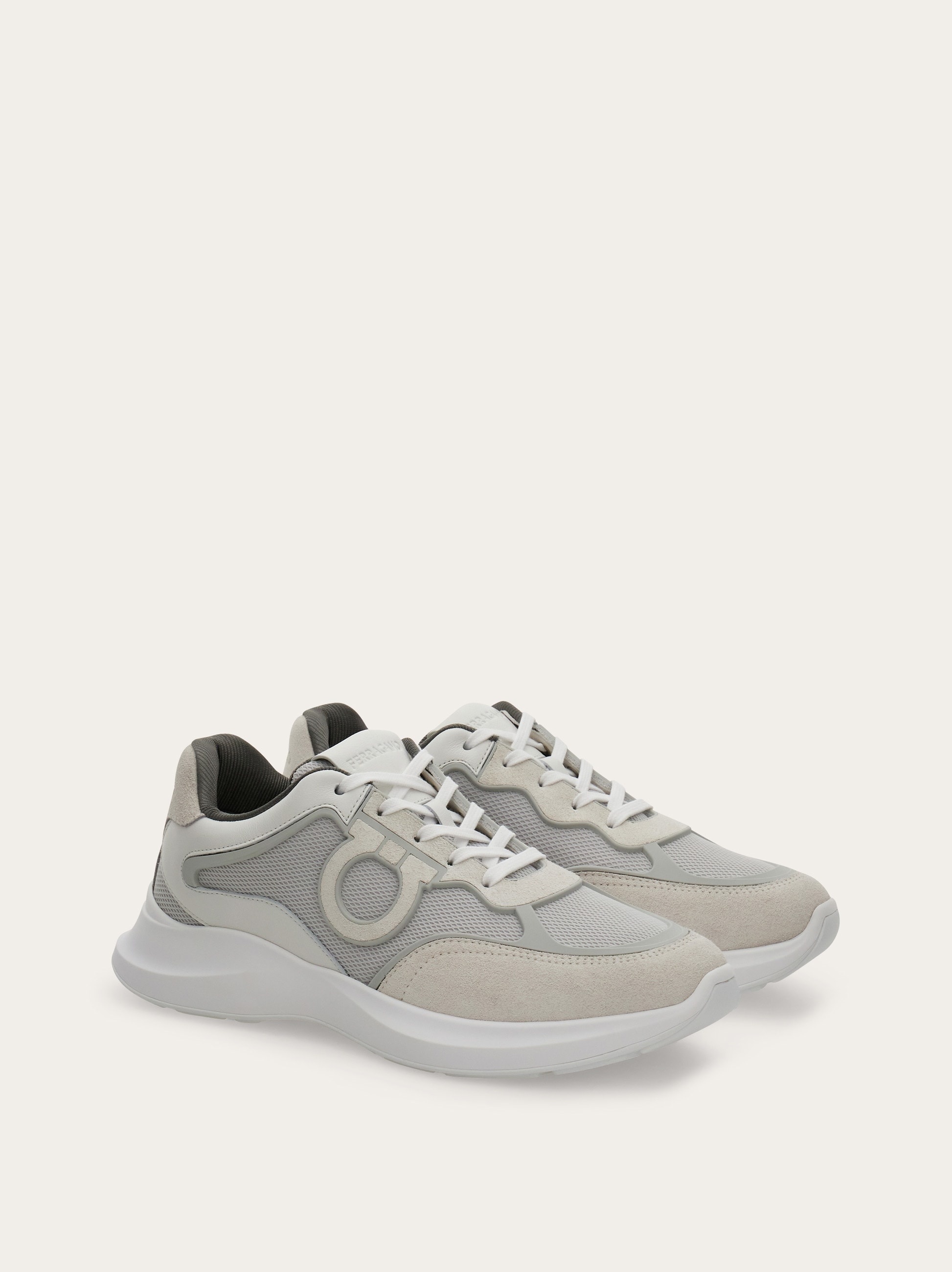 Low top sneaker with Gancini ornament - 5