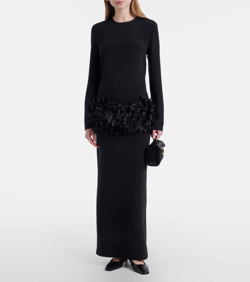 SAVETTE Symmetry Small satin top-handle bag outlook