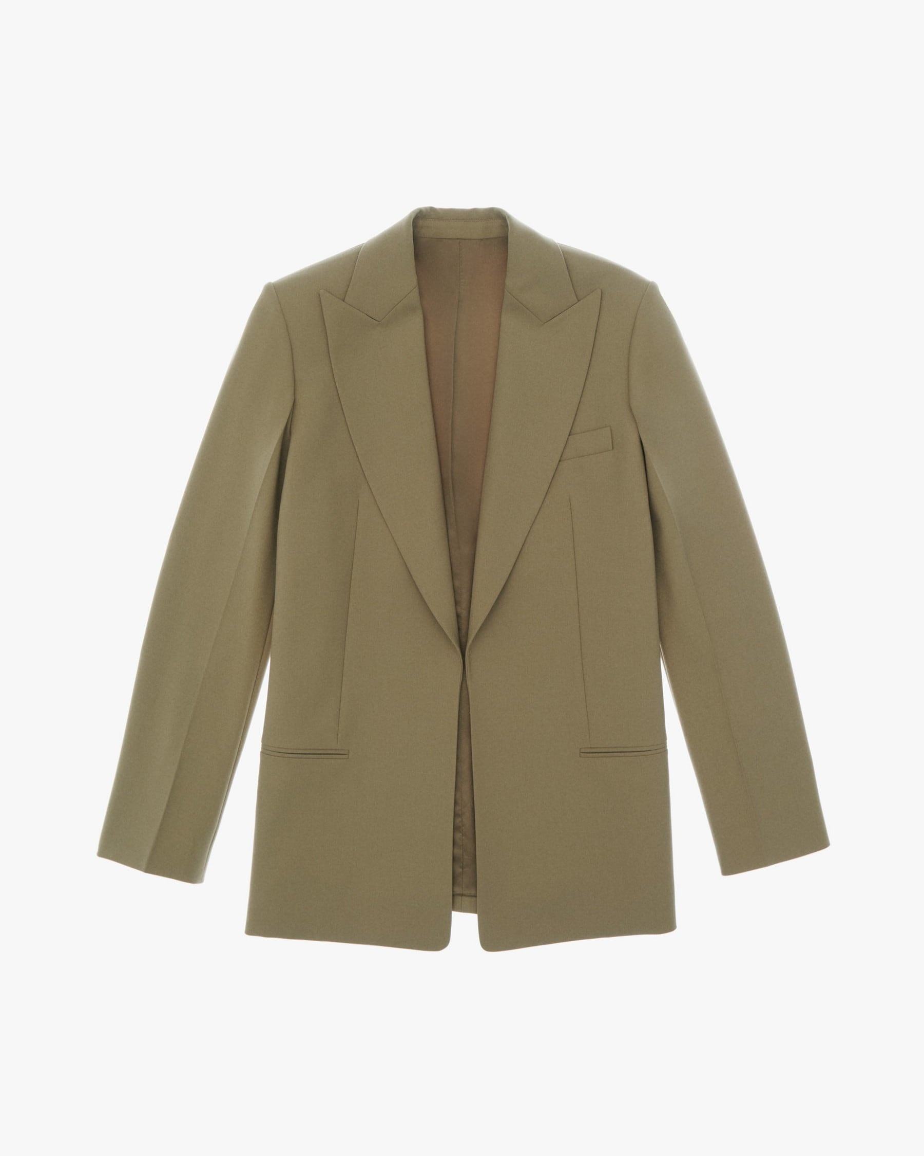 STRETCH WOOL BLAZER - 1