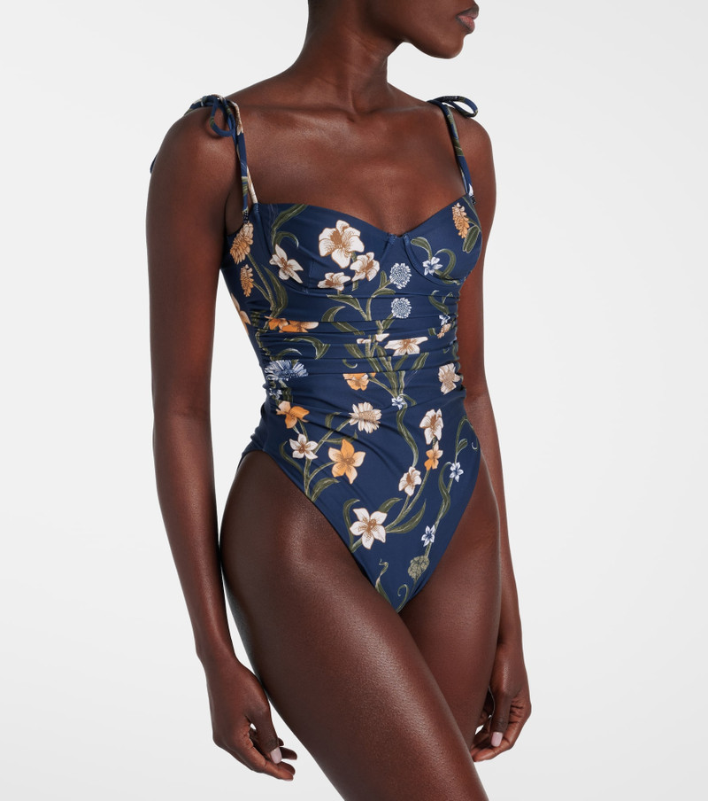 Agua by Agua Bendita Rabano floral swimsuit outlook