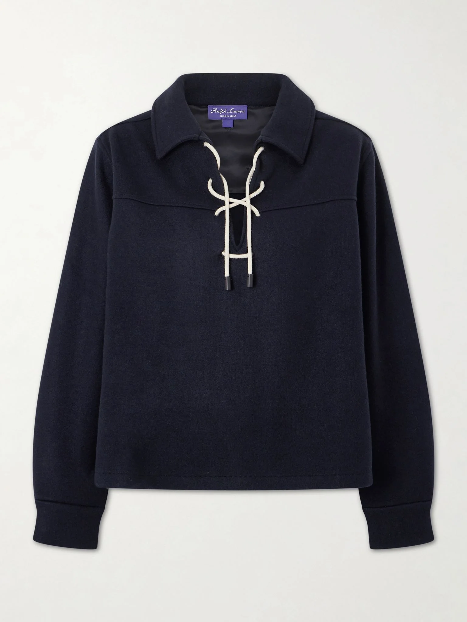 Cashmere-blend sweater Navy - 1