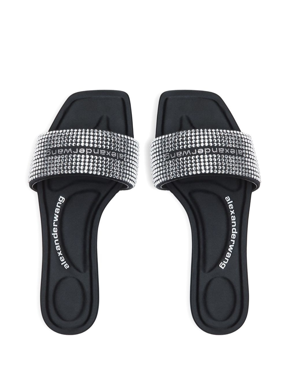 rhinestone-embellished sandals - 2