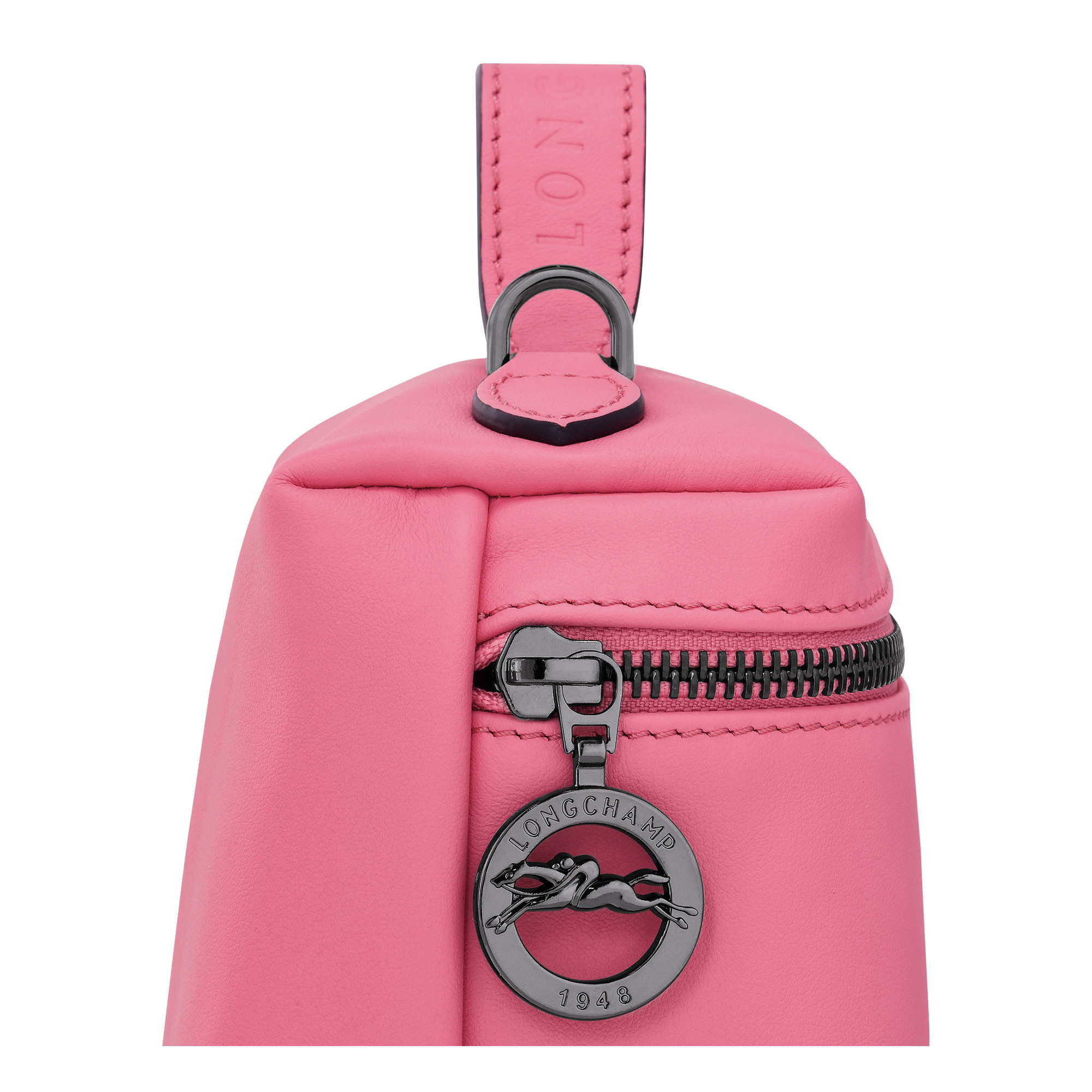 Longchamp Le Pliage Filet XS Mesh bag Pink - Canvas
