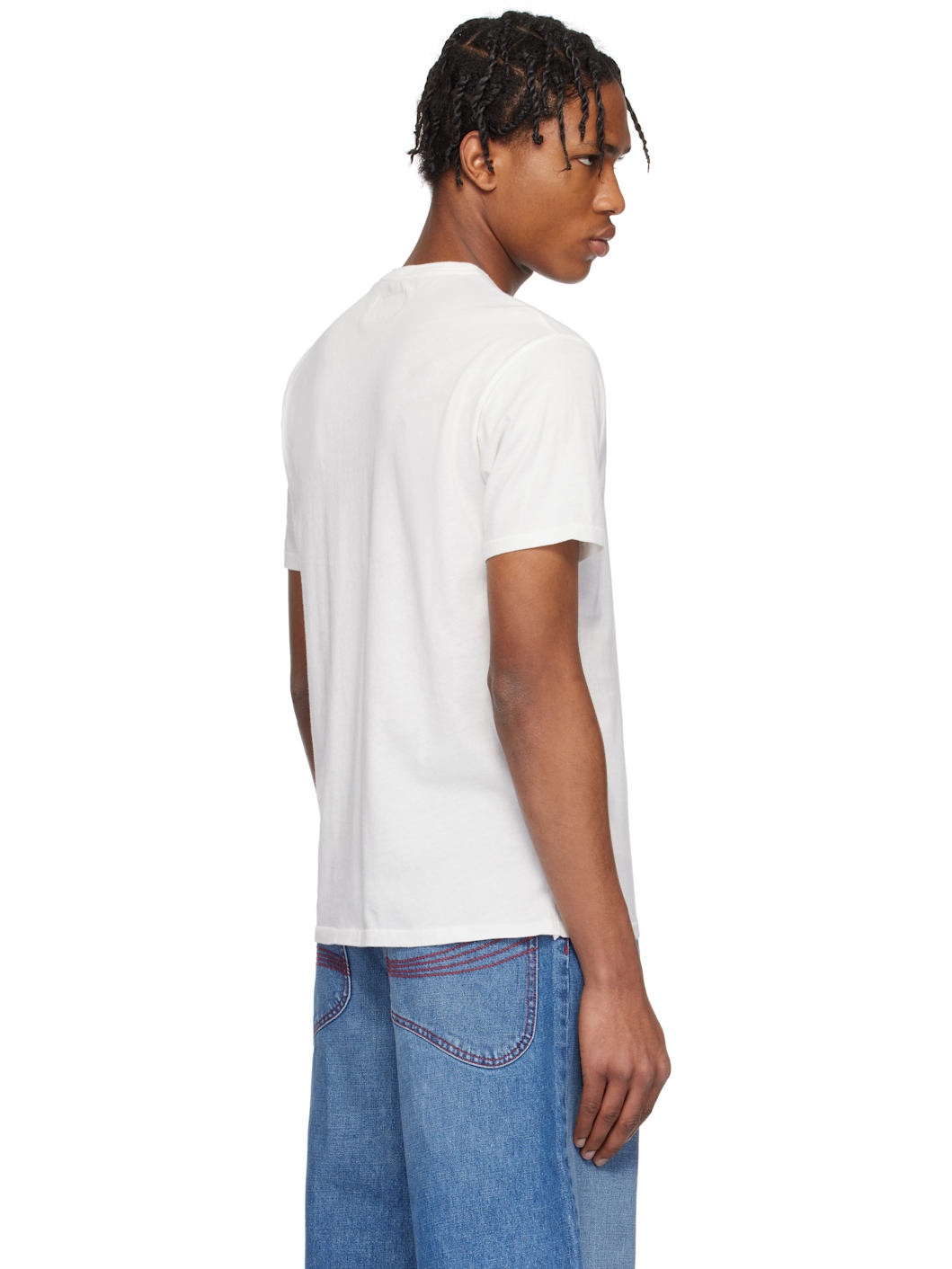 White 'California' Signature T-shirt - 3