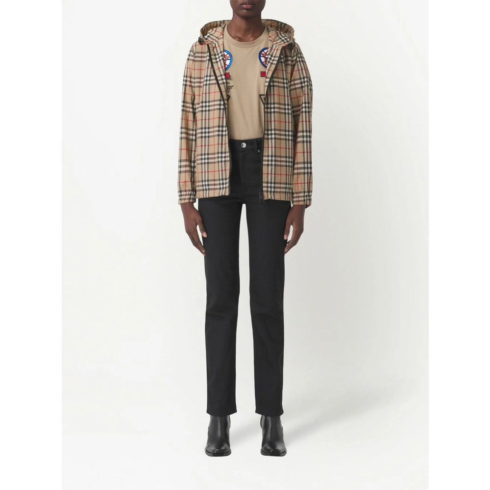 Burberry Neutrals Jackets - Bomber Jackets Women - 2