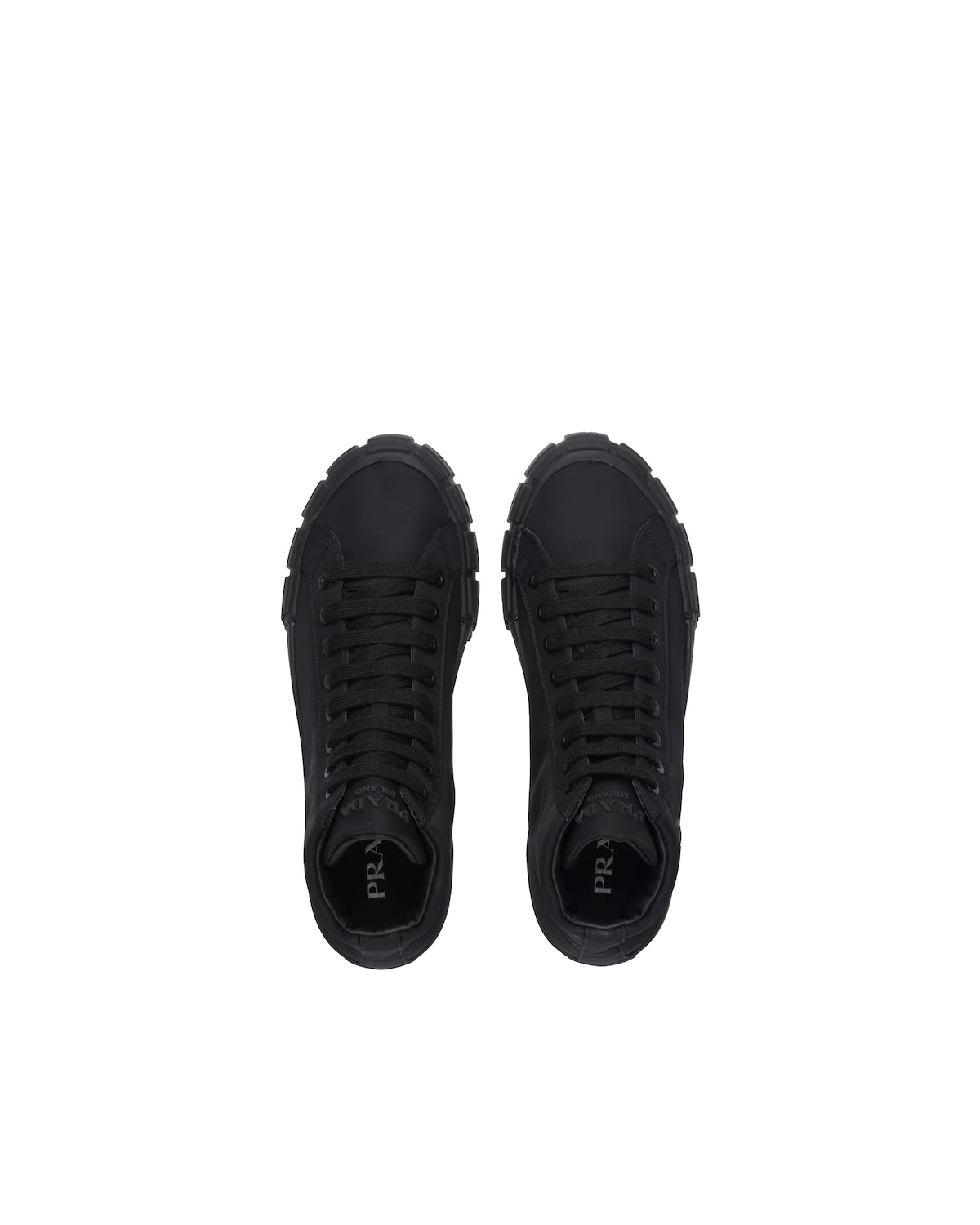 Prada Wheel Cassetta high-top sneakers - 4