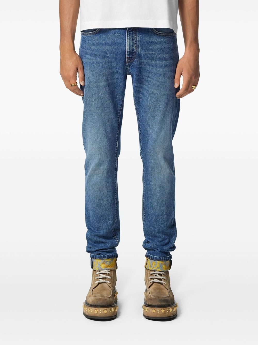 barocco slim jeans - 3