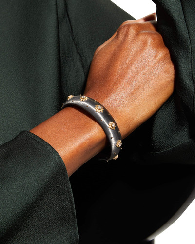 Buccellati 18k Macri Cuff Bracelet w/ Diamonds, 15mm, Size 16cm outlook