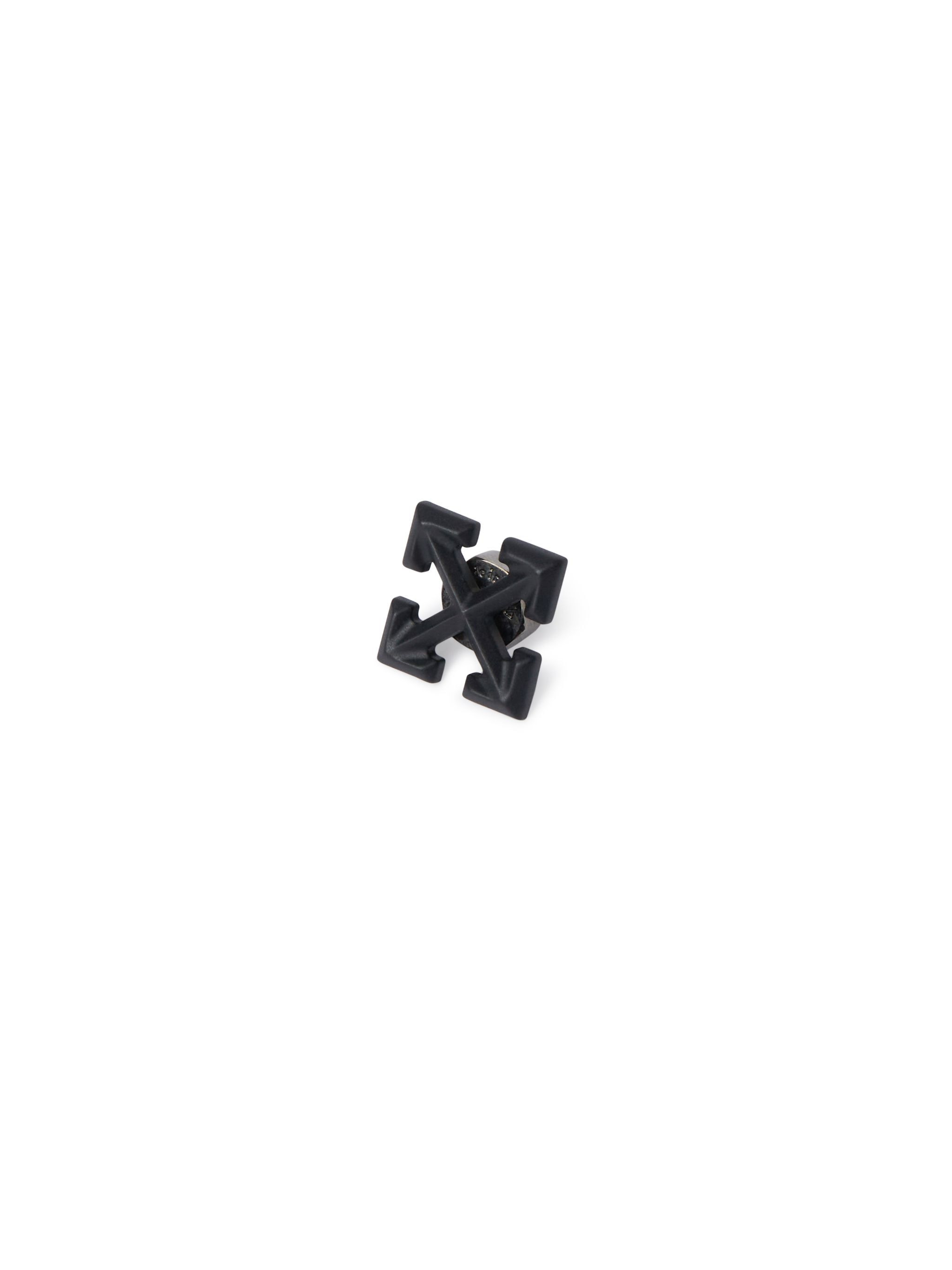 Black Arrow Mono Earring - 3