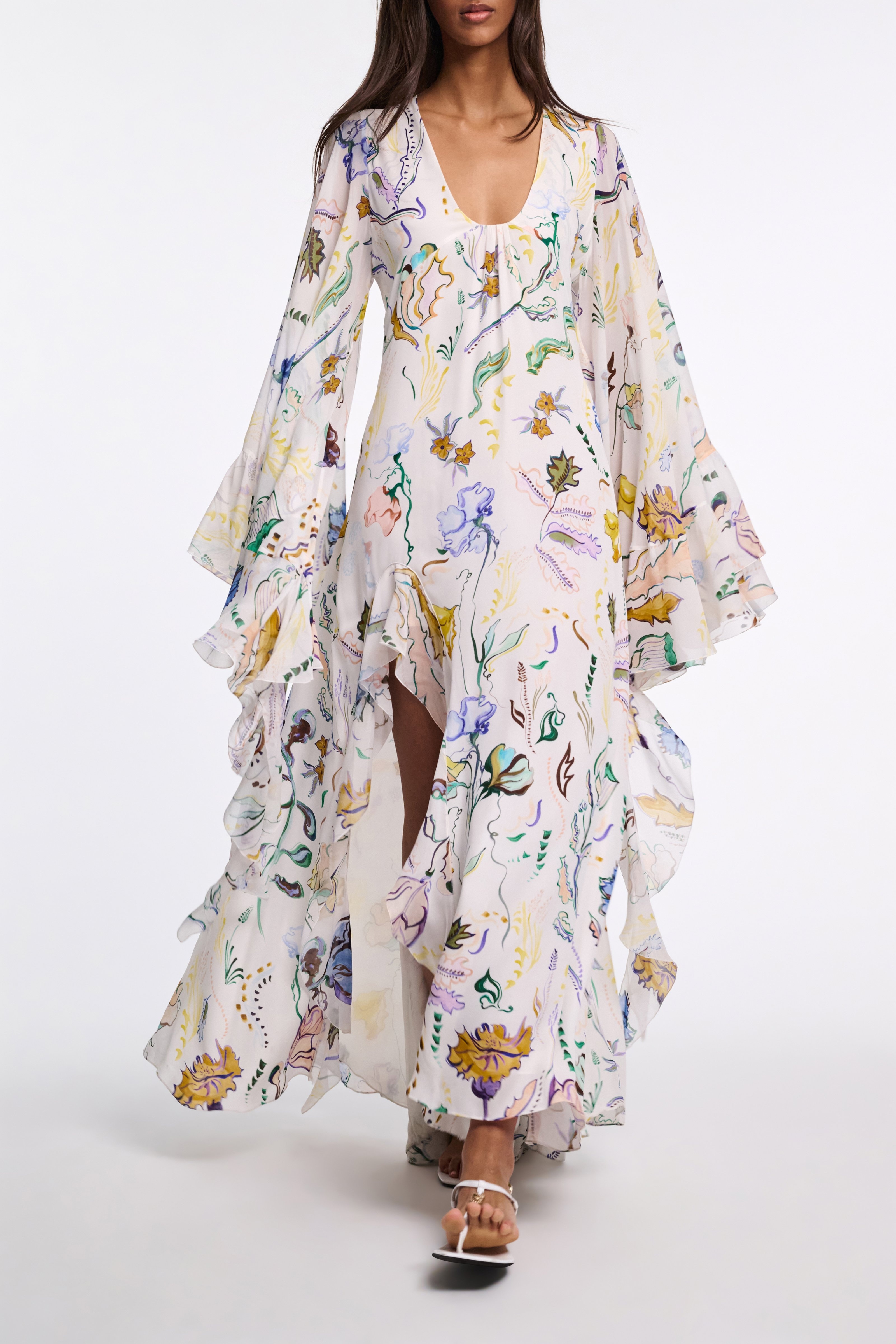 FLORAL TWIST dress - 2