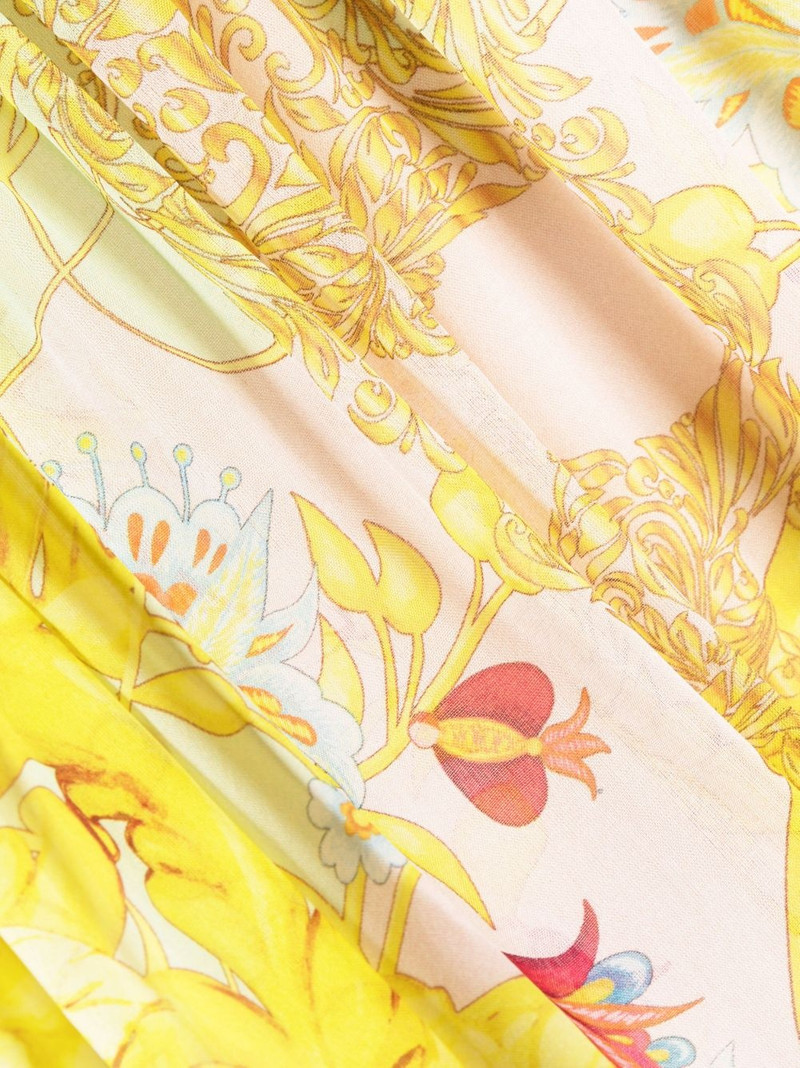 새로운 Baroque maxi-dress 8