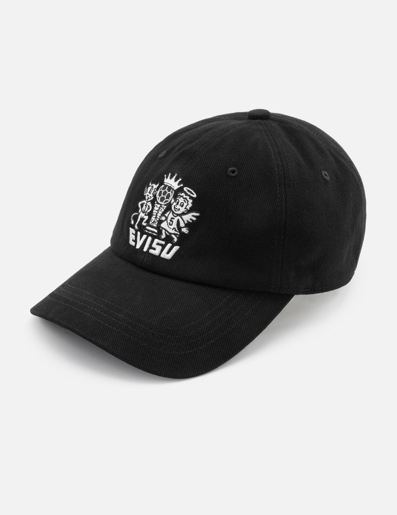 Little Devil & Angel Washed Corduroy Baseball Cap 3