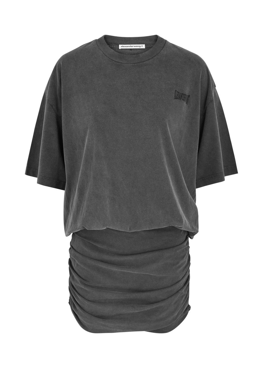 Alexanderwang.t Prestyled T-shirt Cotton Mini Dress - 1