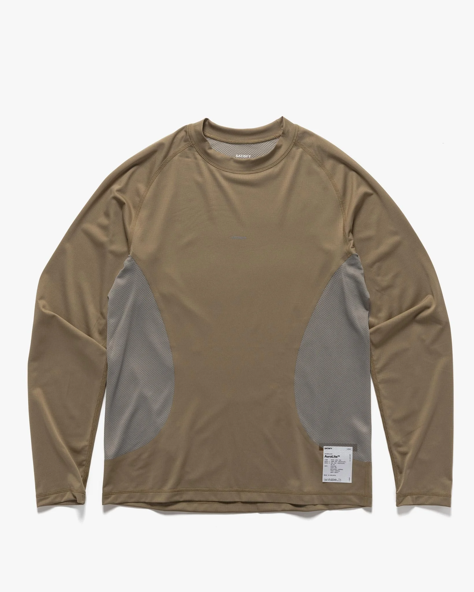 AuraLite Tech Long Tee Army Green - 1