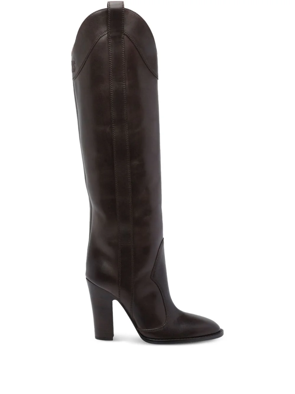 100mm Lavinia pointed over-the-knee boots - 1