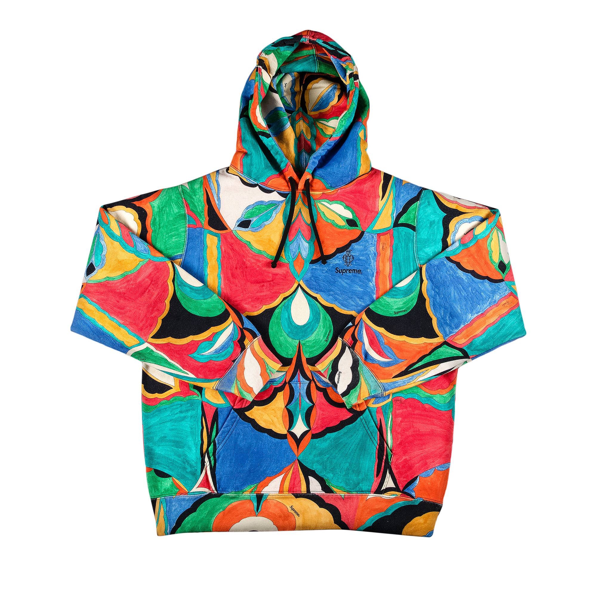 Supreme x Emilio Pucci Hooded Sweatshirt 'Multicolor' - 1