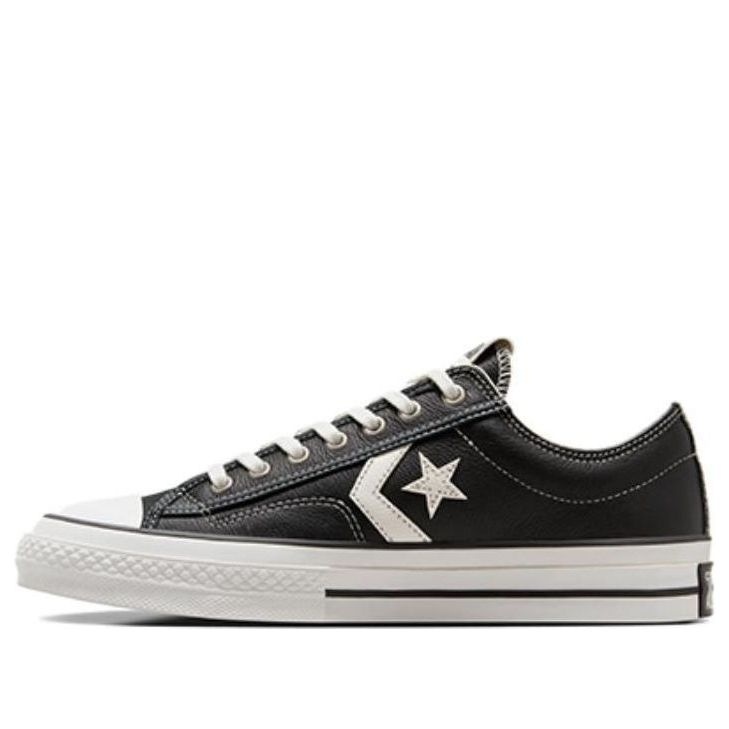 Converse Star Player 76 Fall Leather 'Black White' A06204C - 1