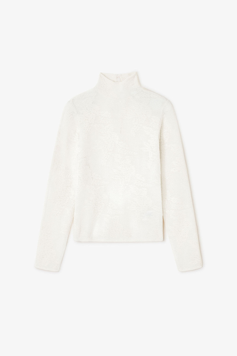 IVORY SHEER TURLENECK 1