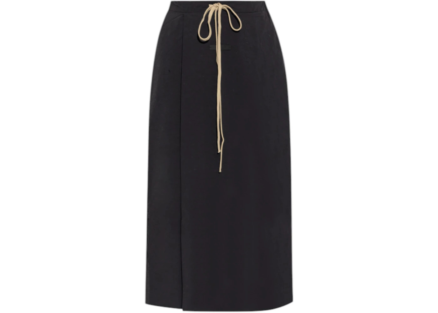 Fear of God Essentials Women's Military Nylon Wrap Skirt Black - 1