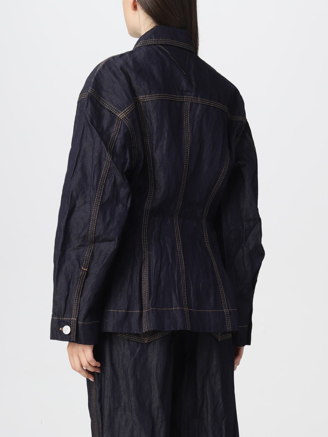 Bottega Veneta Salon 03 stitches denim jacket - 3