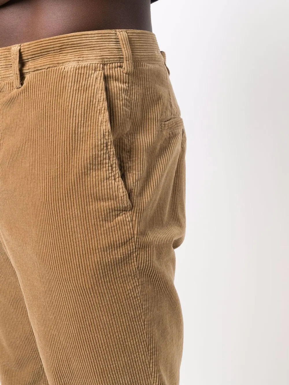 corduroy straight-leg trousers - 5