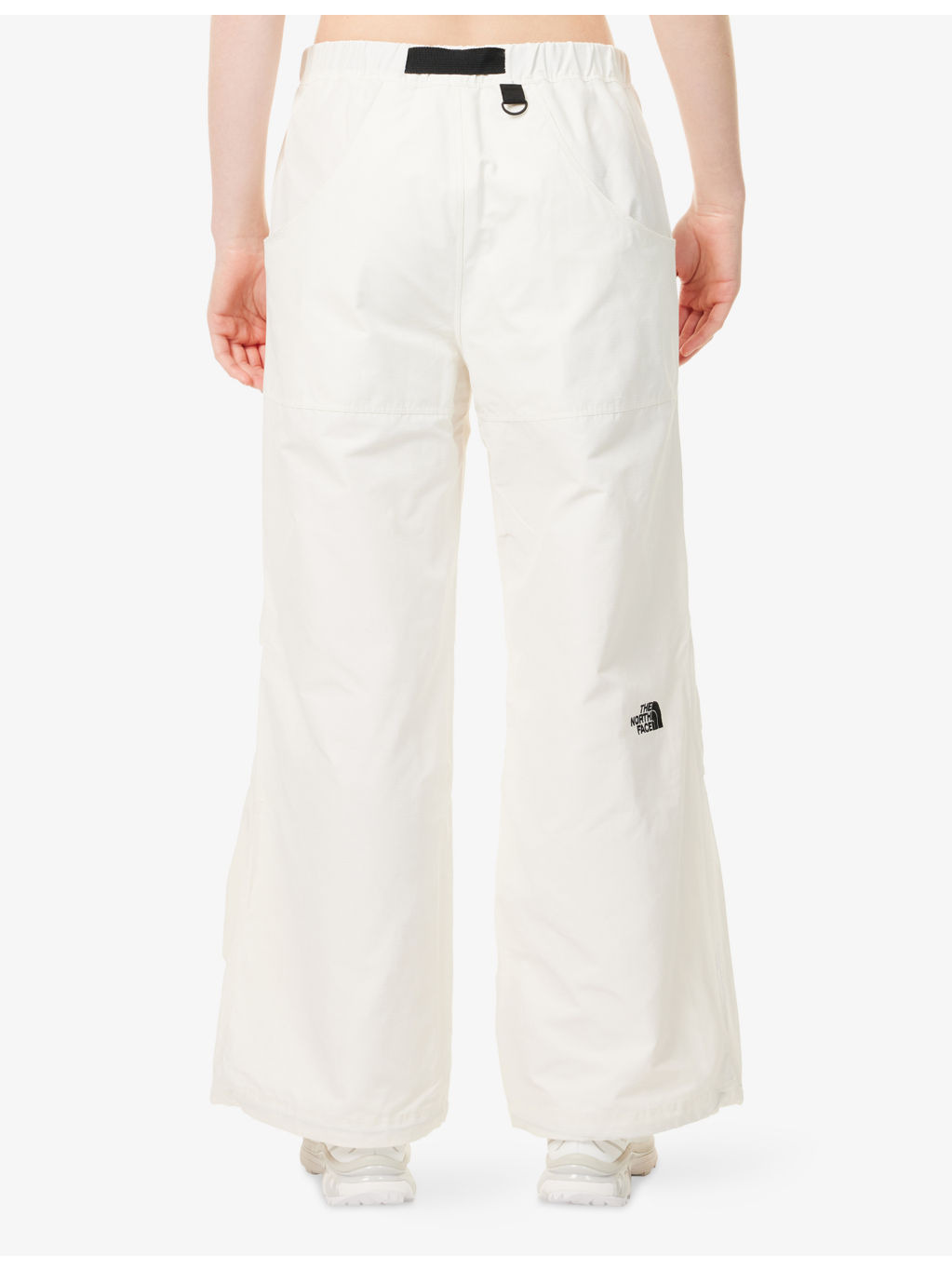 W Nse Drawstring-Cuffs Cotton-Blend Trousers - 4