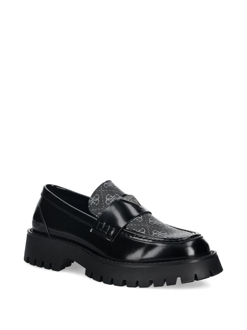 GUESS USA Gorizia leather loafers outlook