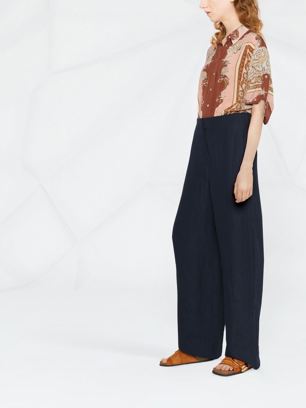 wide-leg trousers - 3