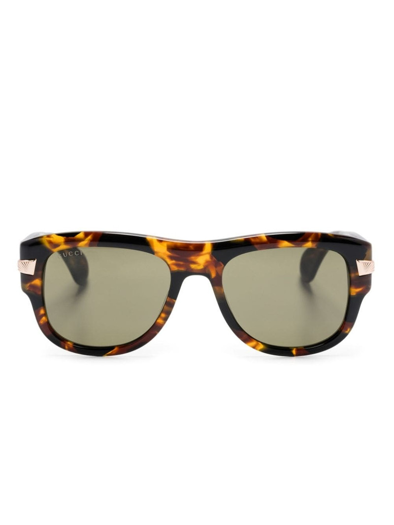 square-frame sunglasses 1