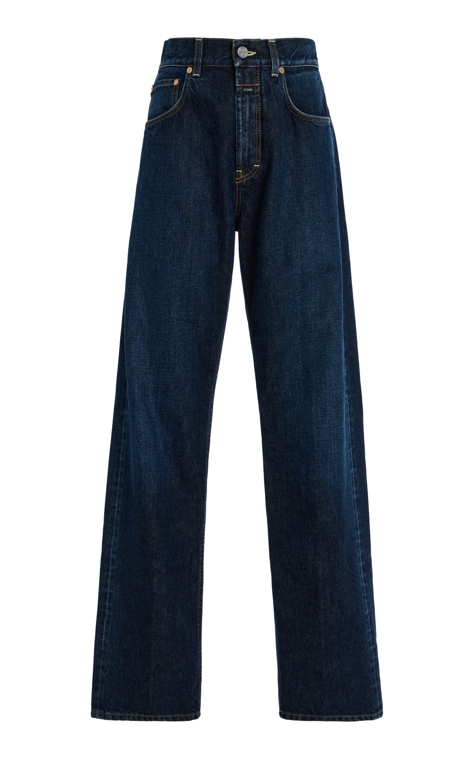Jonta Rigid Low-Rise Boyfriend Jeans dark wash - 1