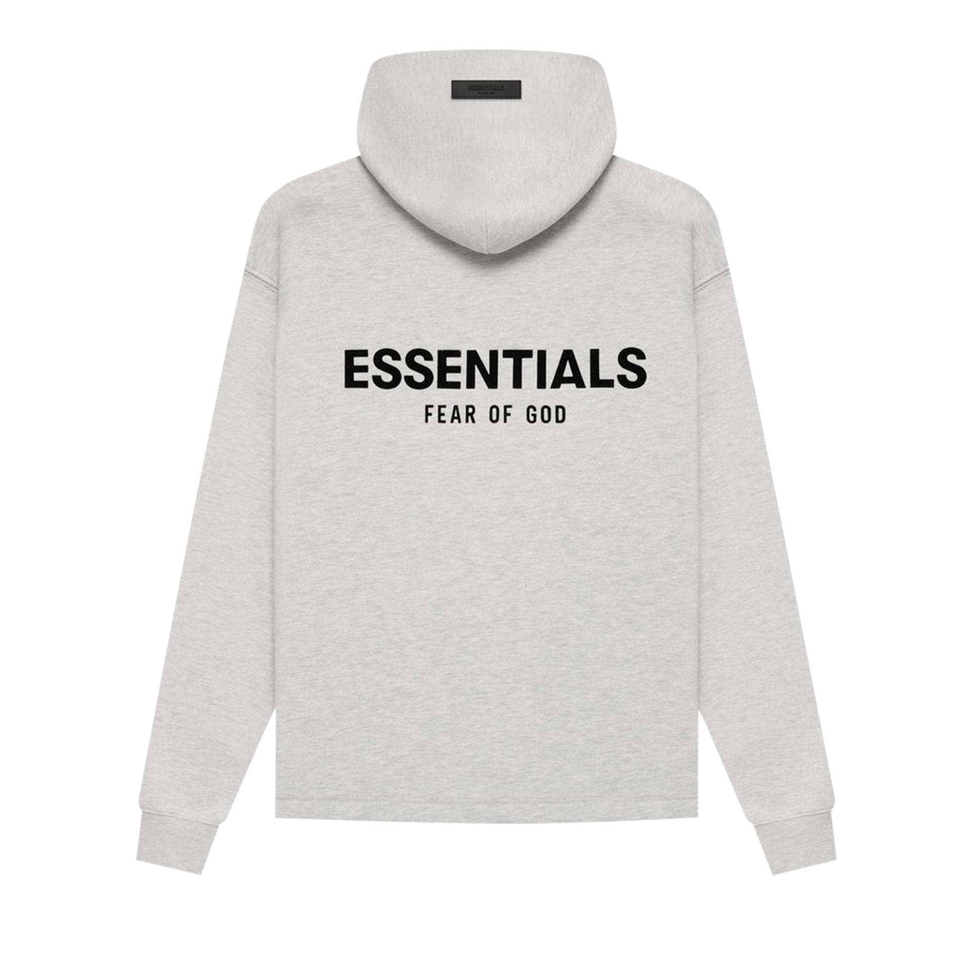 Fear of God Essentials Relaxed Hoodie 'Light Oatmeal' - 2