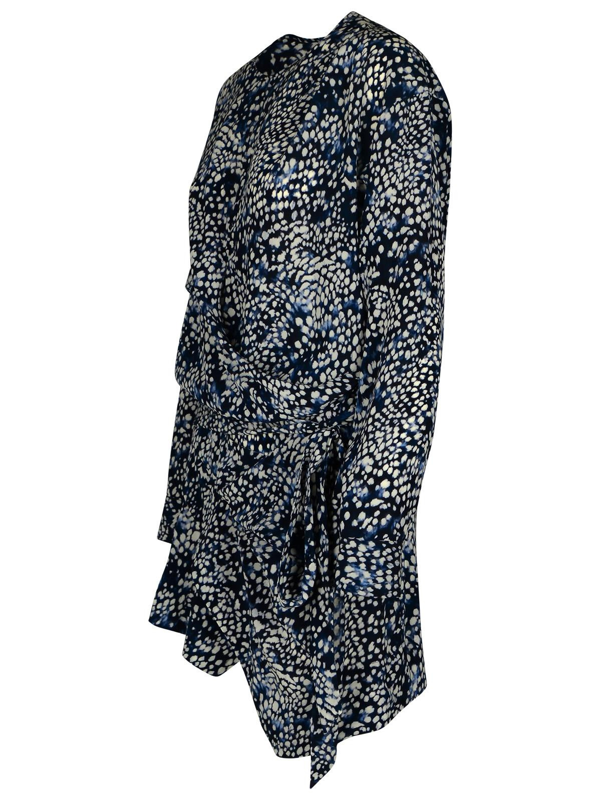 Isabel Marant 'Habla' Dress In Blue Silk Blend Women - 2