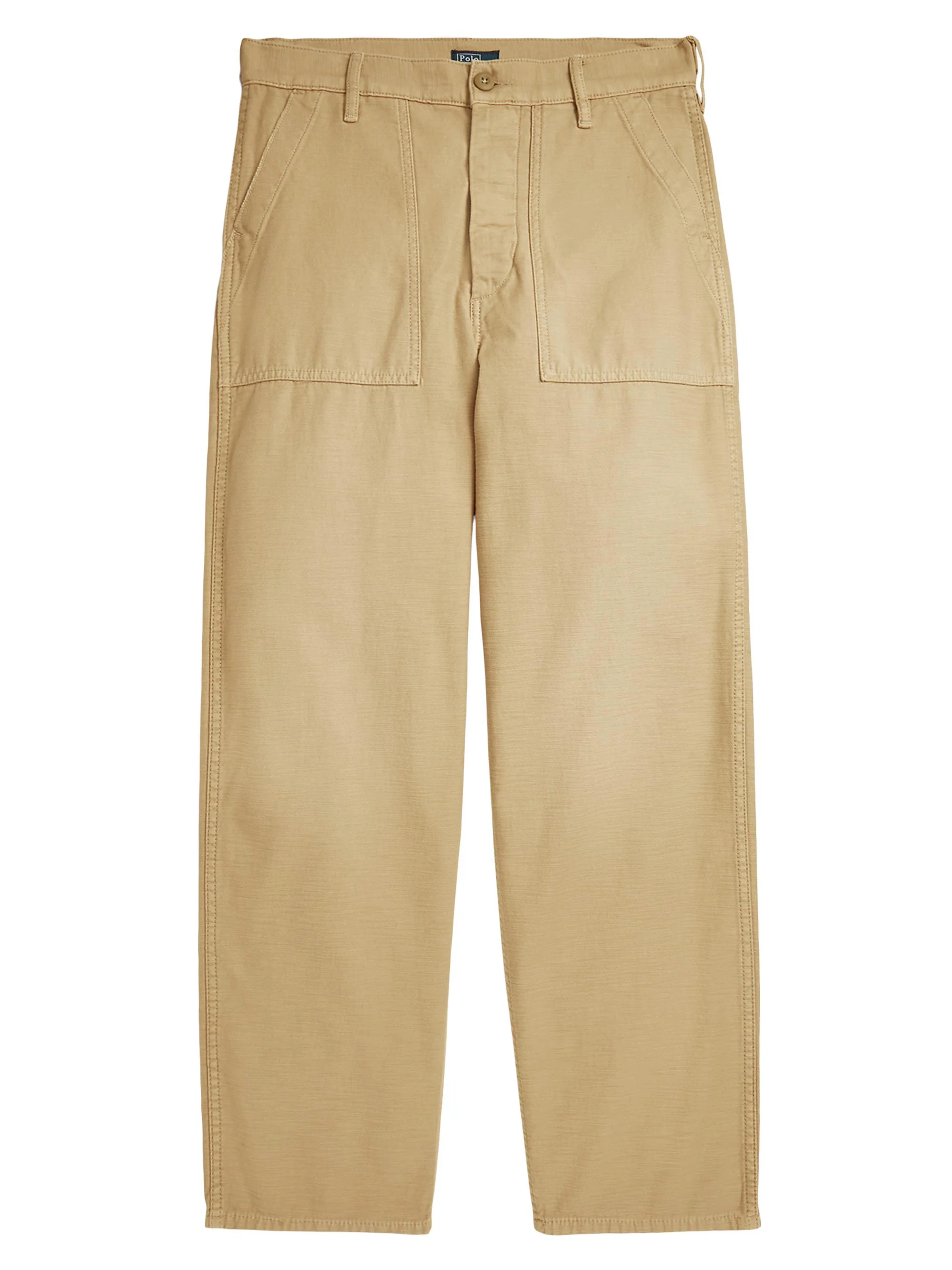 Women's Rickey Cotton Sateen Pants - Khaki - 1