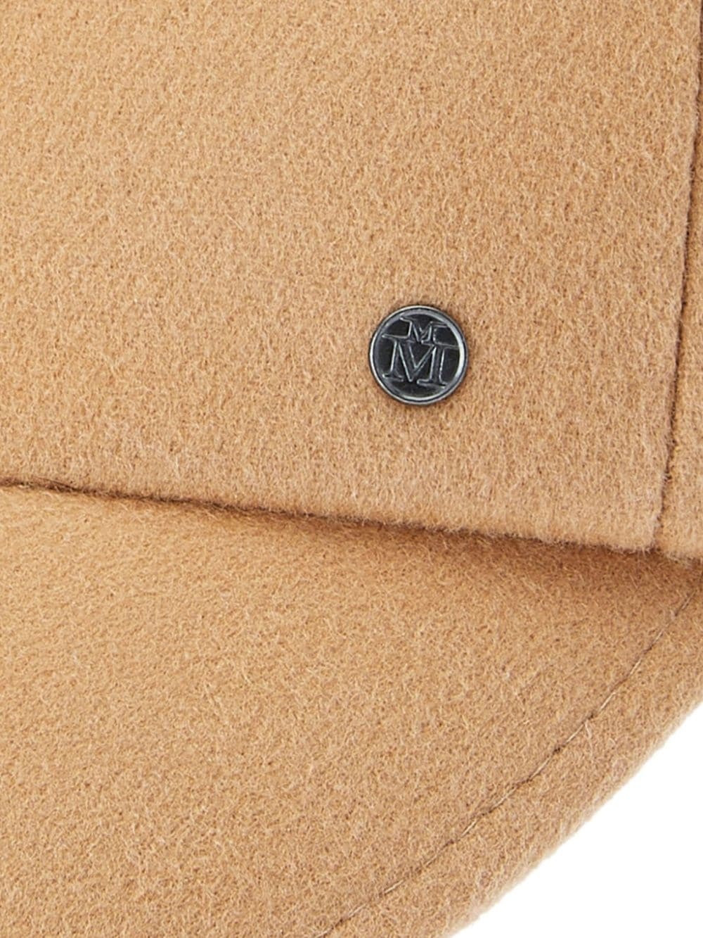 Tiger logo-plaque felt cap - 2