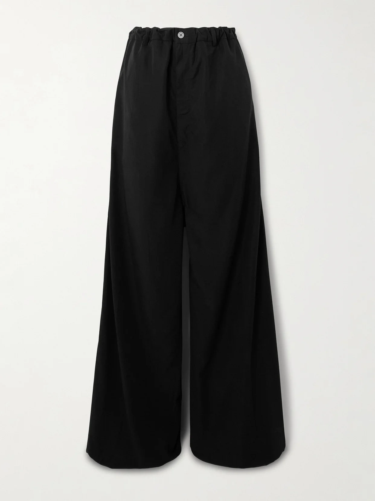 Lyocell-poplin Wide-leg Pants - 1