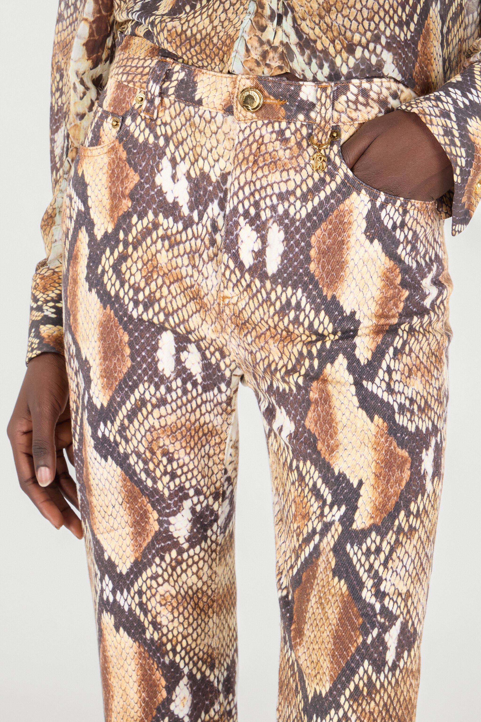 Python Print Denim - 6