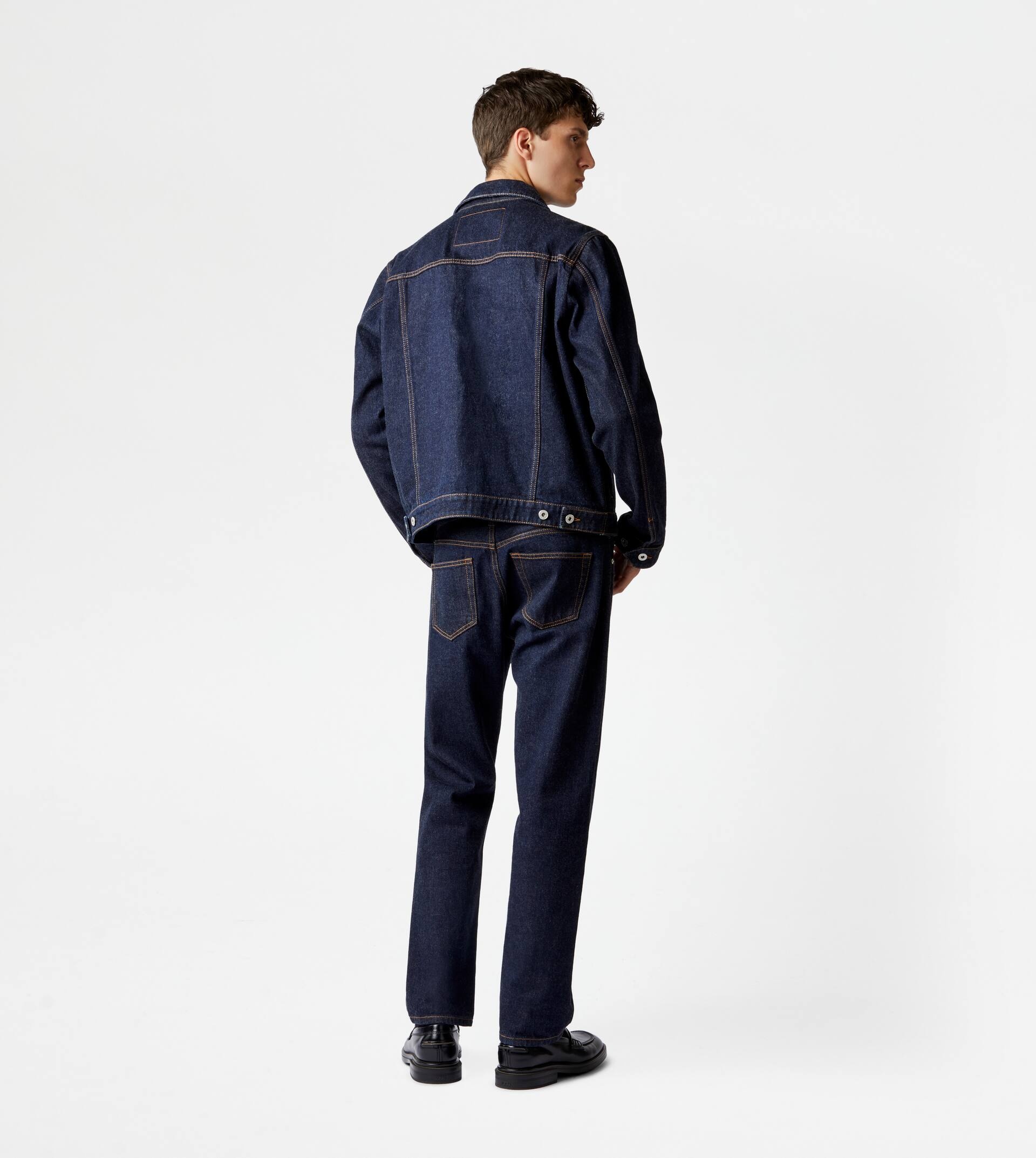 TOD'S TRUCKER JACKET - BLUE - 3