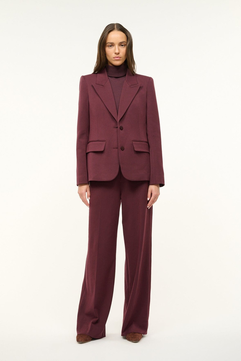 STAUD PRINCE PANT MERLOT 3