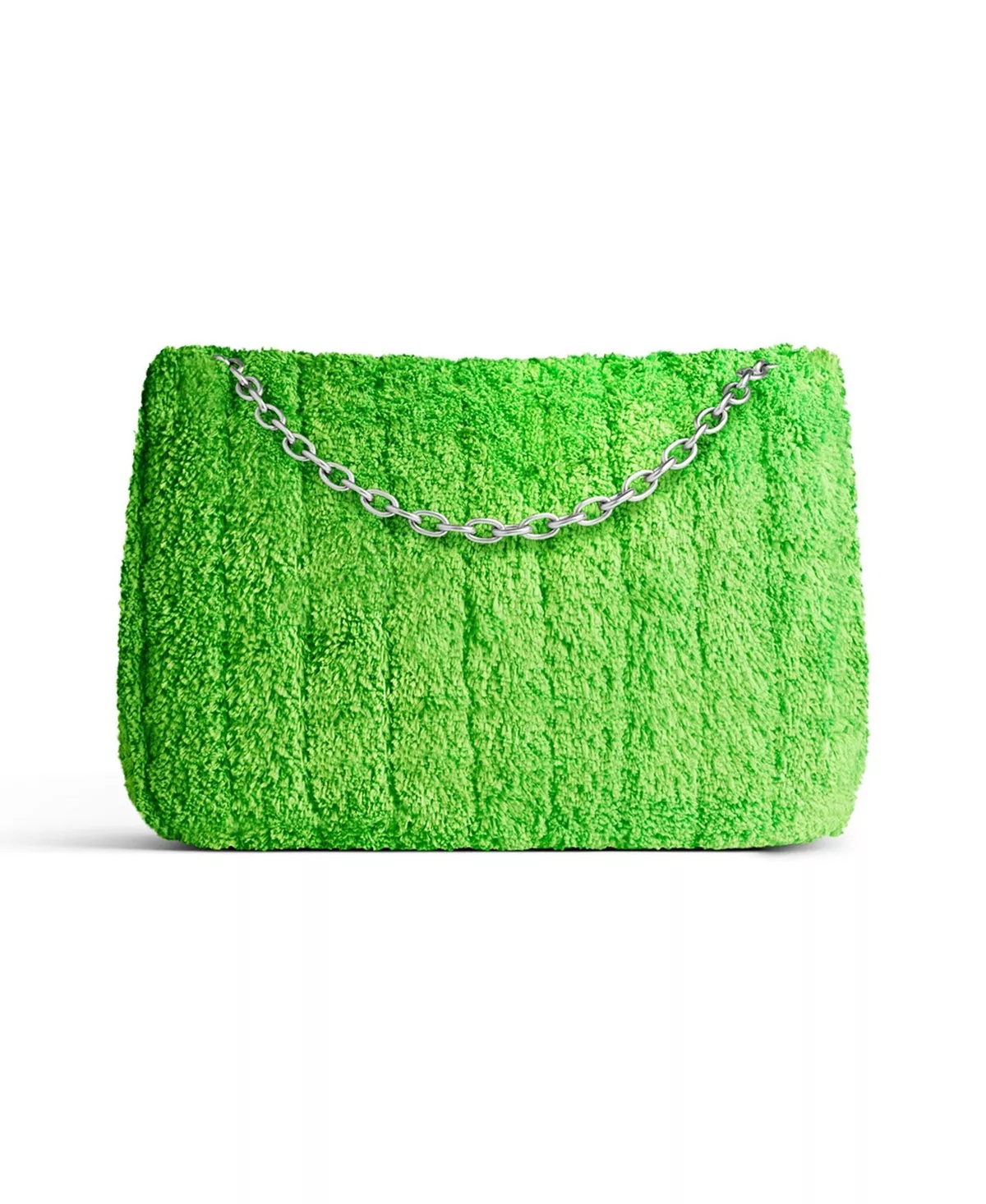 BALENCIAGA Monaco Mini Bag Quilted Towel Fabric