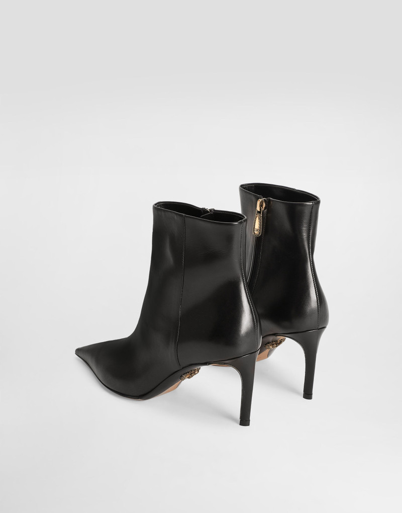 Dolce & Gabbana Devotion calfskin ankle boots outlook
