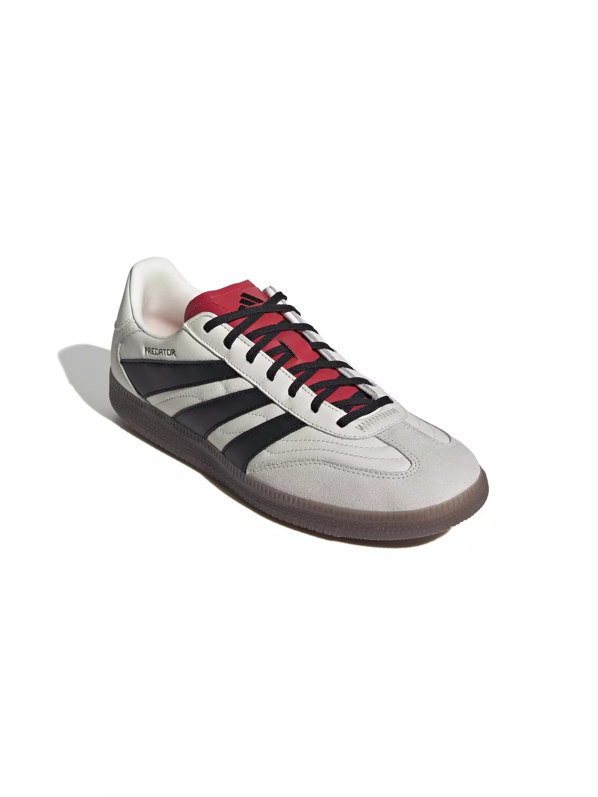 Predator Freestyle Indoor "Off White/Core Black/Pure Ruby" Unisex Soccer Shoe - 3
