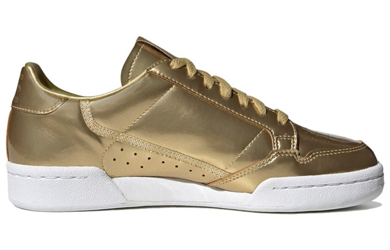 adidas (WMNS) adidas Continental 80 'Gold Metallic' FW5475 outlook