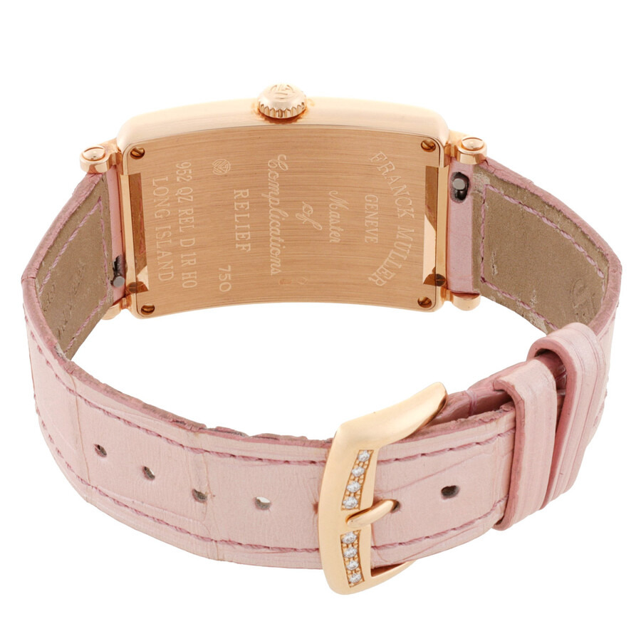 Franck Muller Long Island Quartz Diamond Silver Dial Ladies Watch 952 QZ D 1R REL HO 5N - 3