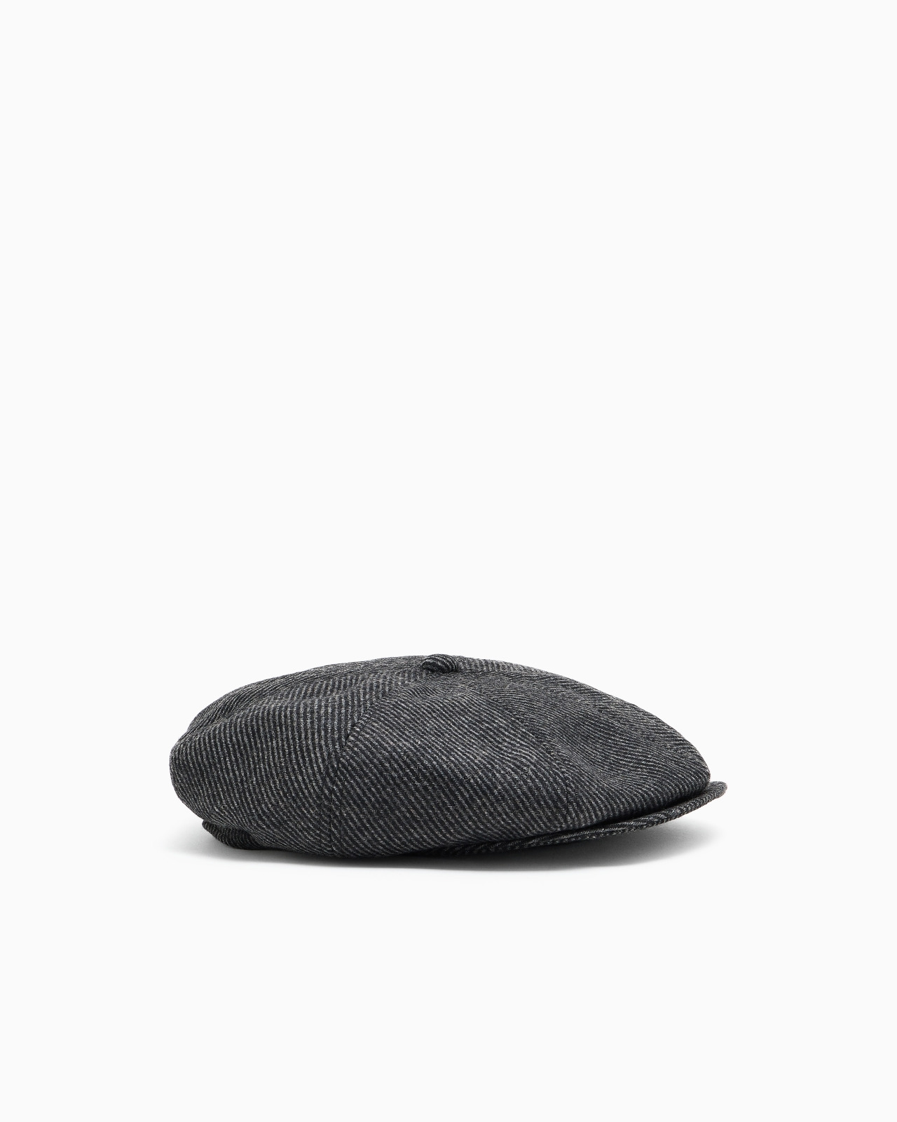 STRIPED MOTIF WOOL-BLEND BERET - 1