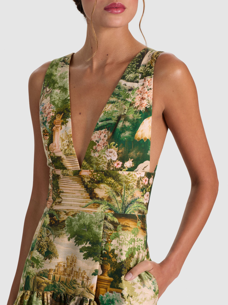 LILA STRUCTURED GOWN 2